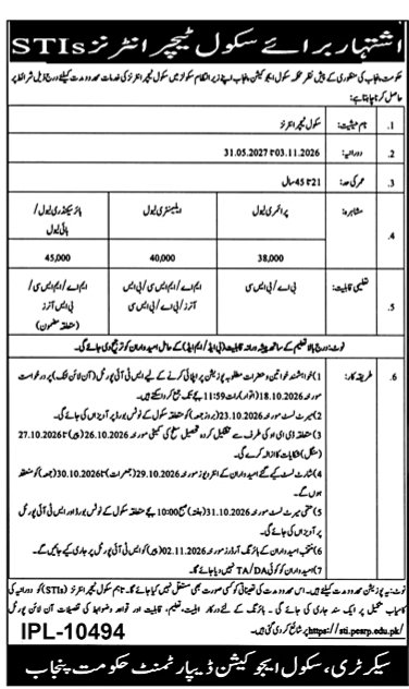 STI Jobs 2026